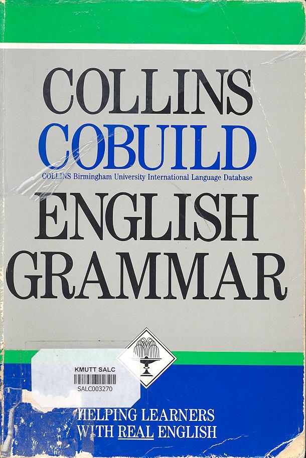 Collins cobuild English Grammar