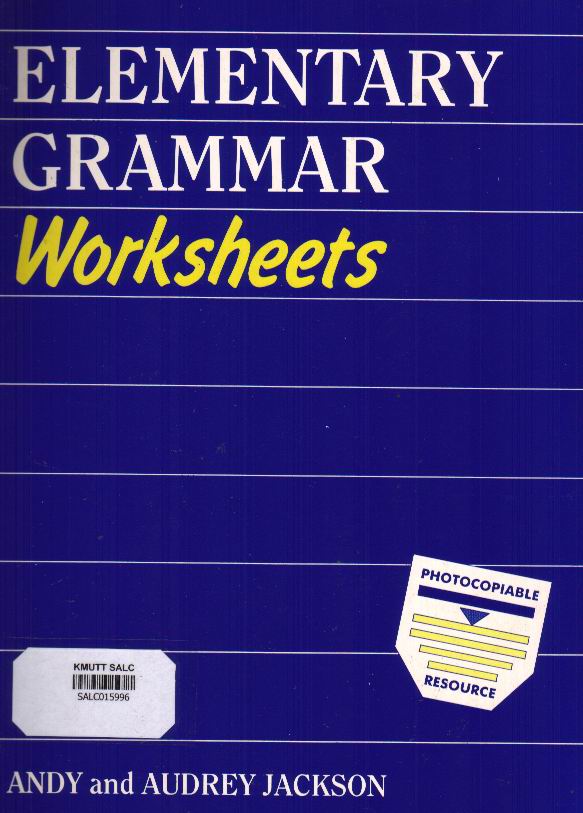 Elementary Grammar Worksheets