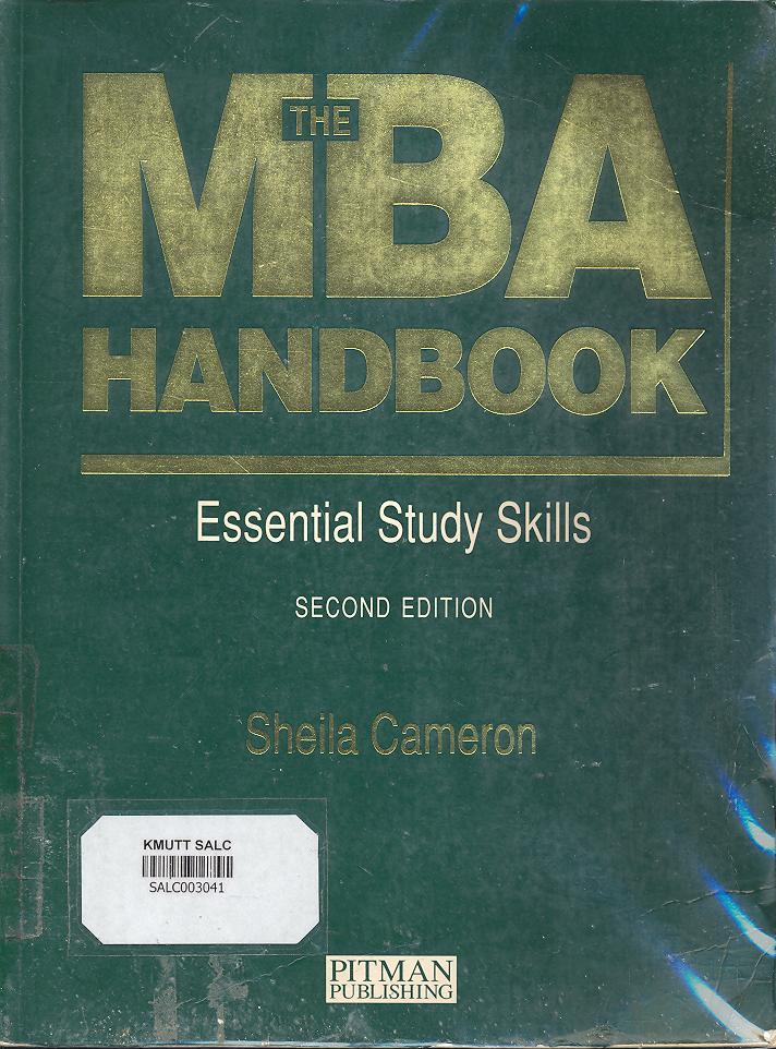 The MBA Handbook: Second Edition