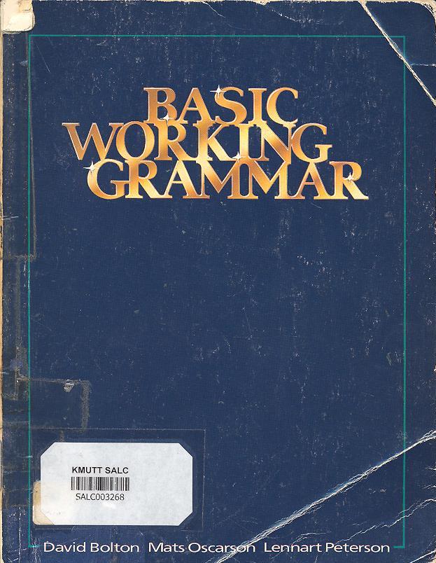 Basic Working Grammar