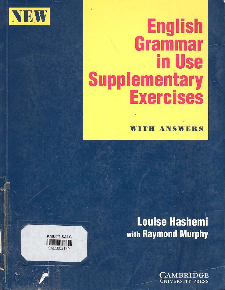 English Grammer in Use Supplementary Exercises (with Answers)