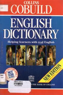 Collins Cobuild English Dictionary (sample)