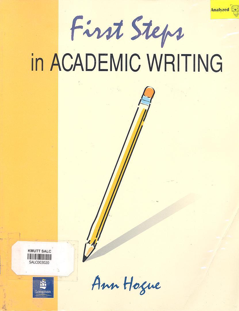 First Steps in Academic Writing