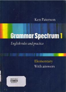 Grammar Spectrum 1