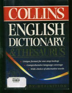 Collins English Dictionary & Thesaurus