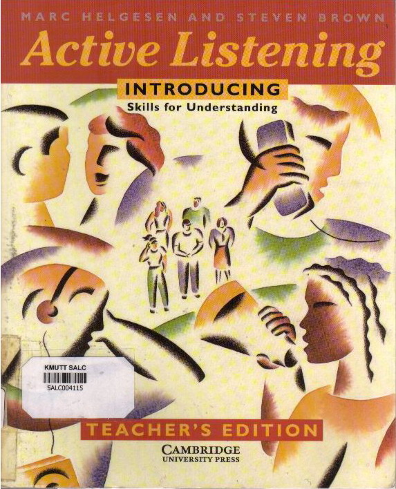 Active Listening Introducing Skills for Understanding: Teacher's Edition