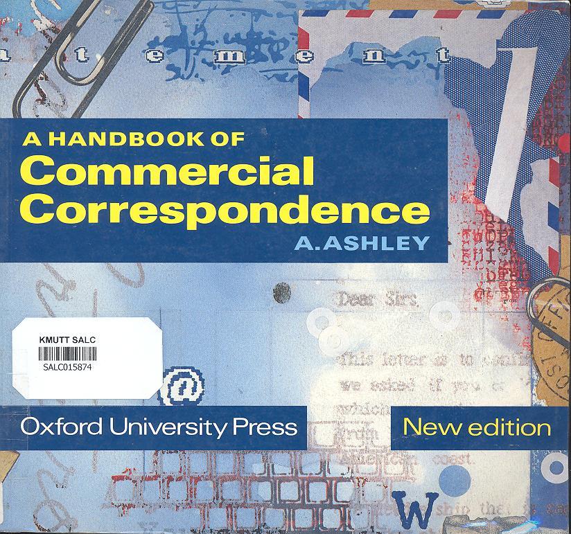 Ahandbook of Commercial Correspondence