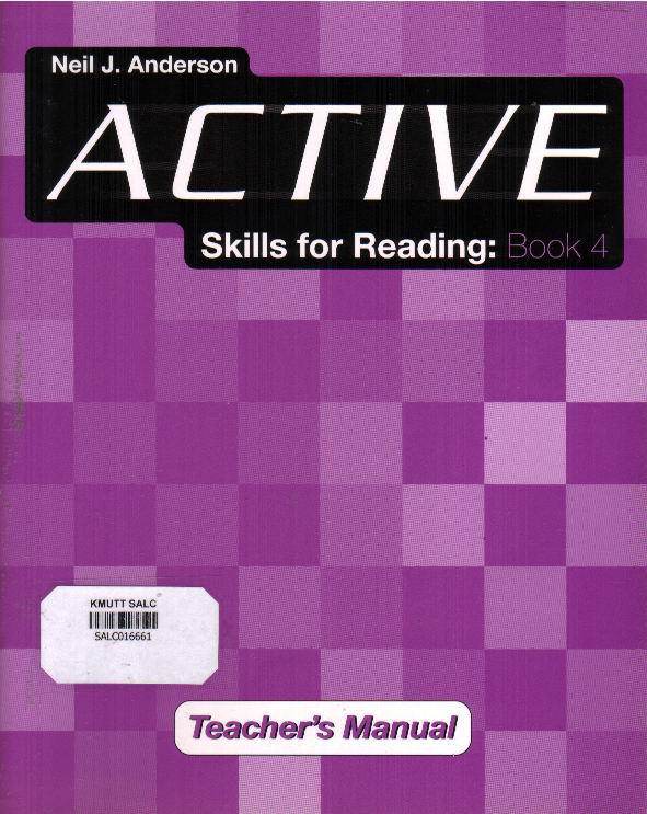 Active skills for Reading: Book4: Teacher's Manual