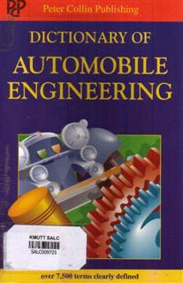 Dictionary of Automobile Engineering