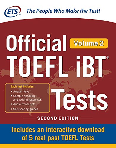 Offcial TOEFL iBT Tests: Volume 2 (2nd Edition)