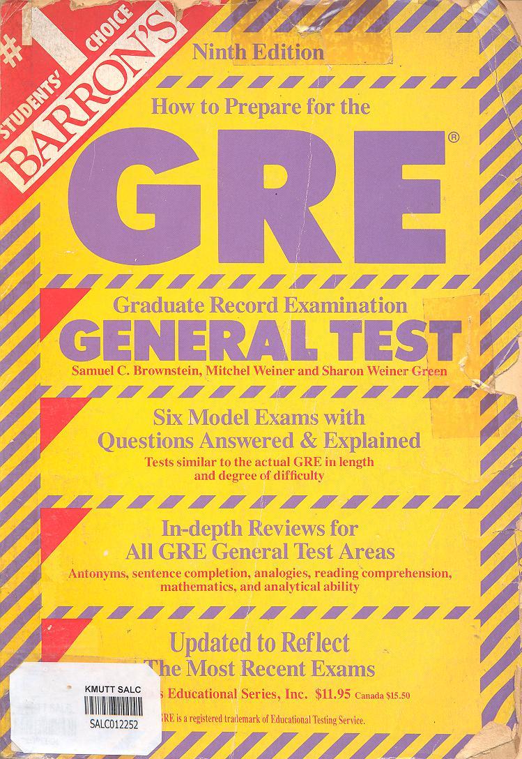 How to Prepare for The GRE