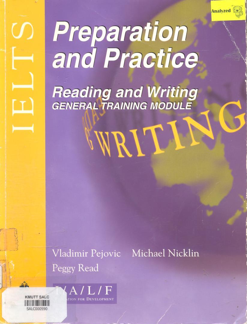 IELTS Preparation and practice reading and writing general training module