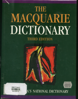 The Macquarie Dictionary: Third Edition