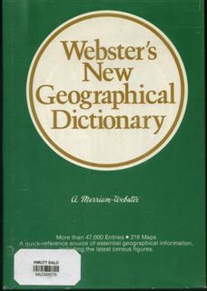 Websters New Geograghical Dictionary