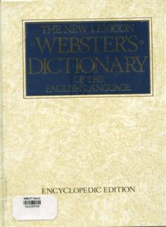 The New Lexicon Websters Dictionary of the English Volume 2