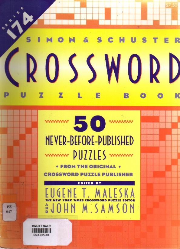 Crossword Book series 174