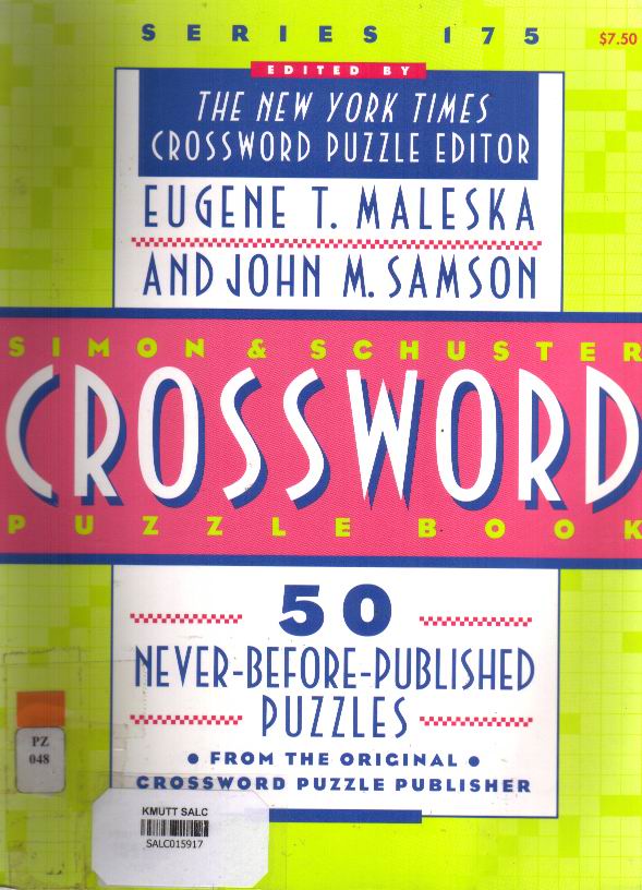 Crossword Book series 175