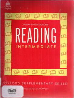 Reading: Intermediate