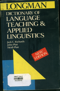 Longman Dictionary of Language Teaching & Applied Linguistics
