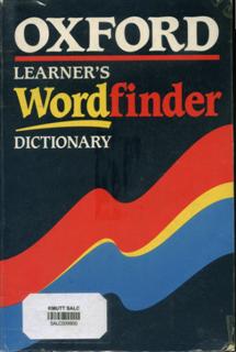 Oxford Learners Wordfinder Dictionary