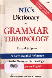 NTC's Dictionary of Grammar Terminology