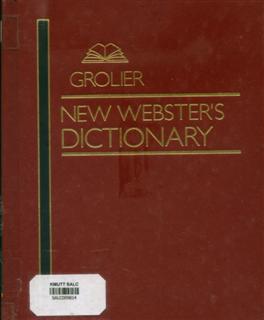 New Webster's Dictionary Q-Z (New Edition)