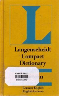 Langenscheidt Compact Dictionary