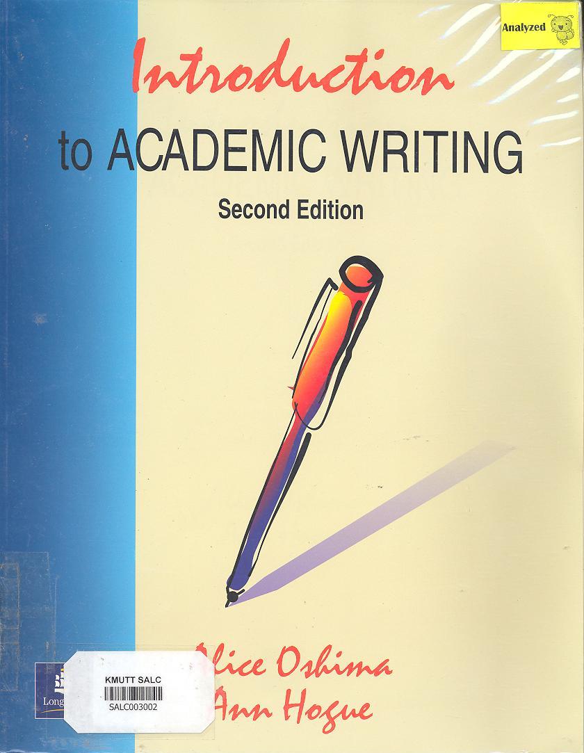 Introduction to Academic Writing: Second Edition