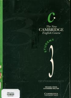 The New Cambridge English Course 3