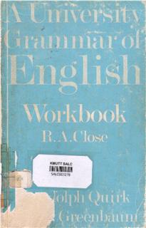 A University Grammar of English: Workbook