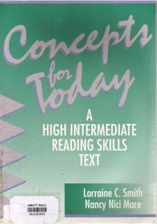 Concepts for Today: High Intermediate