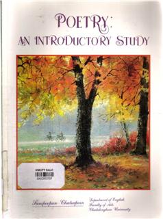 Poetry: An Introductory Study