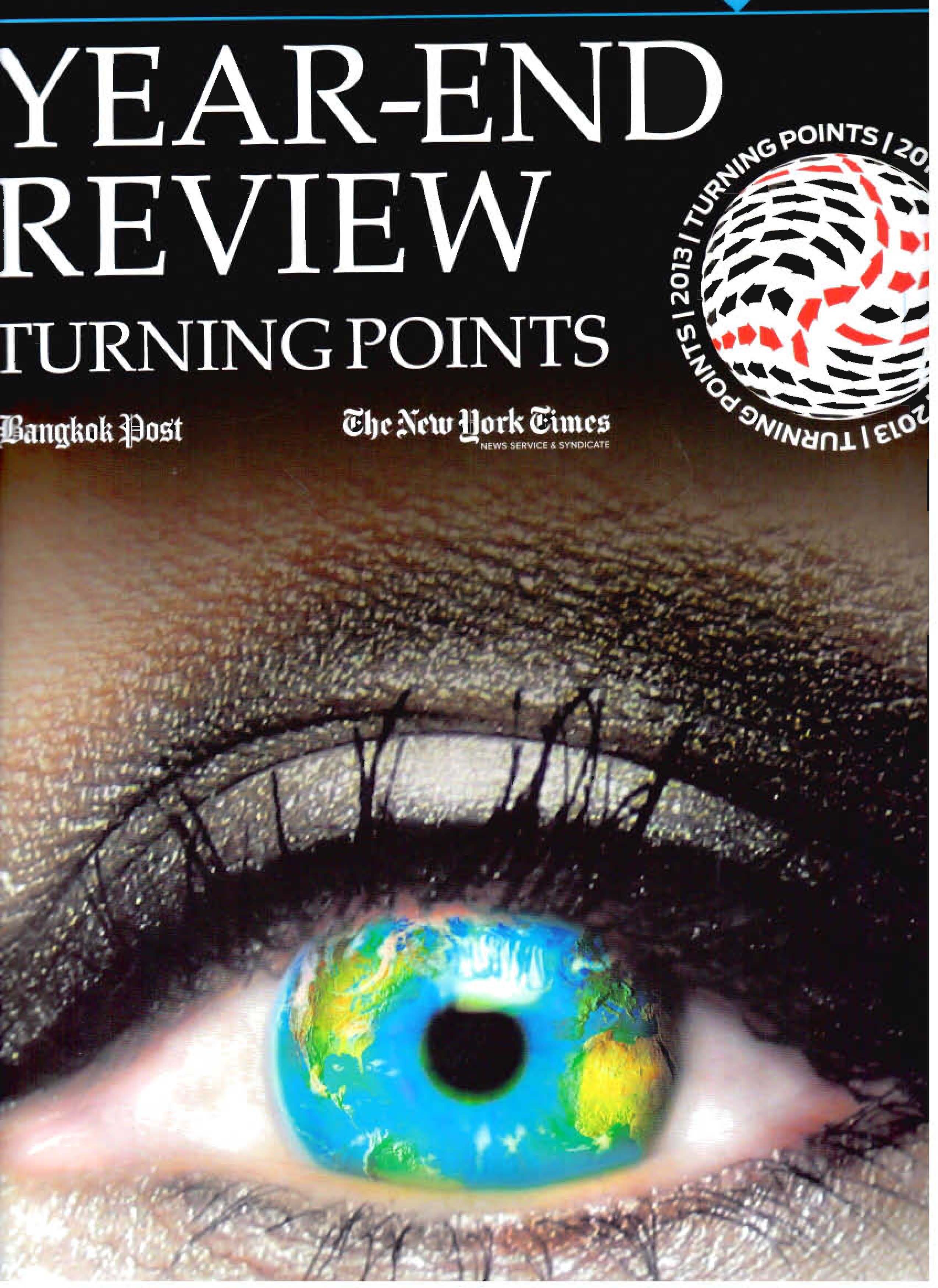 Year-End Review Turning Points (Bangkok post the magazine)