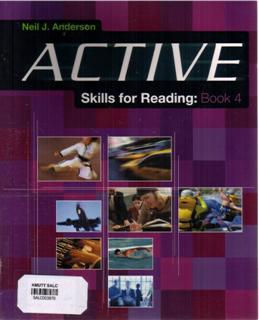 Active Skills for Reading: Book 4