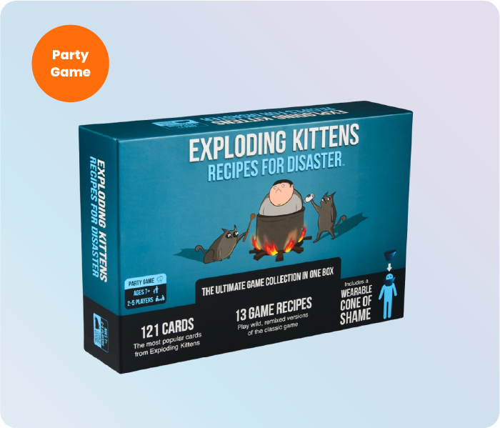Exploding Kittens: RECIPES FOR DISASTER