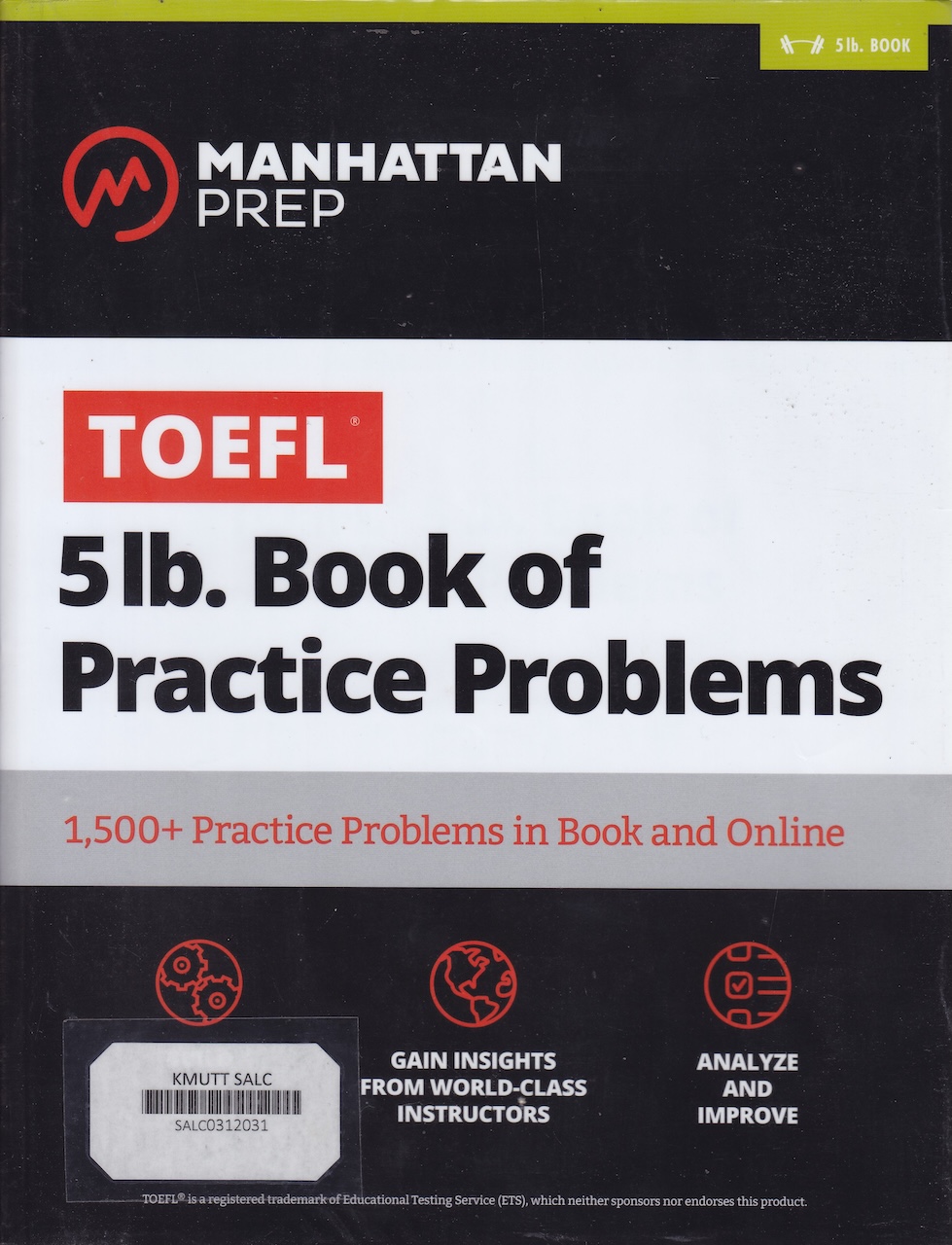 TOEFL 5lb. Book of Practice Problems