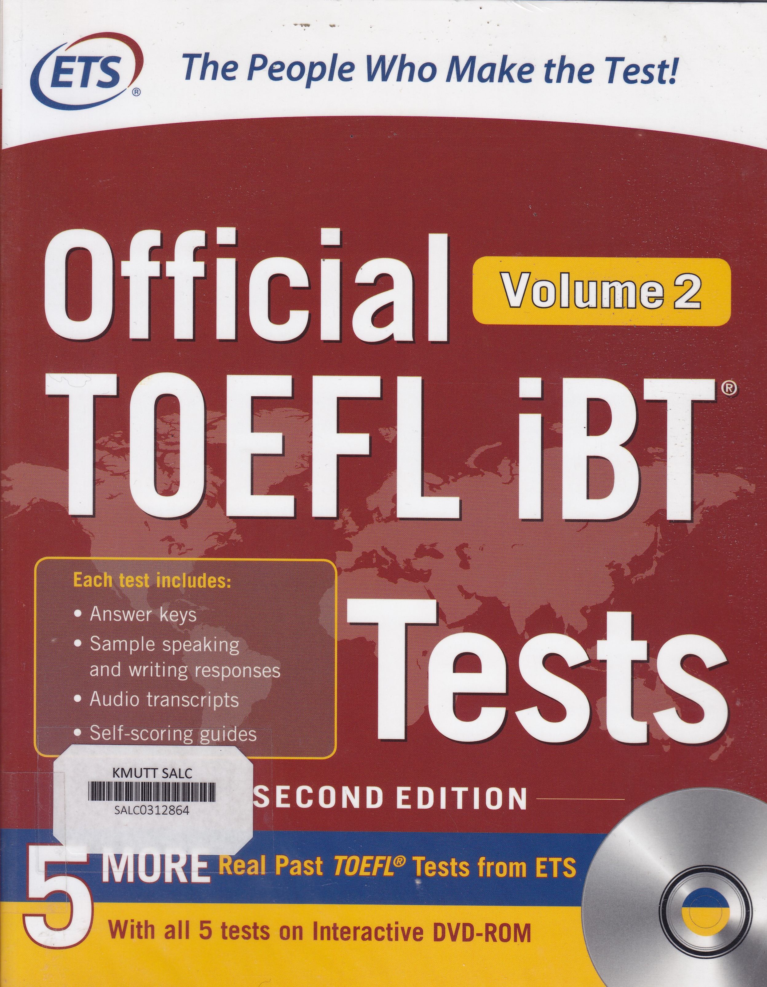 Offcial TOEFL iBT Tests: Volume 2 (2nd Edition)