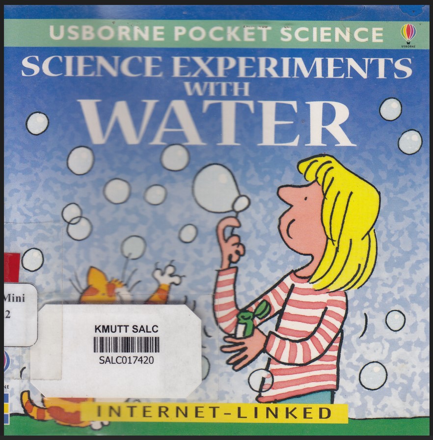 Science experiments with water: Usborne Pocket Science