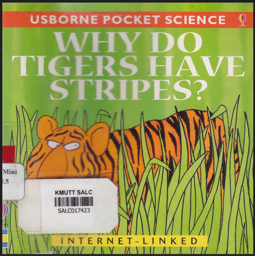 Why do tigers have stripes?:  Usborne Pocket Science