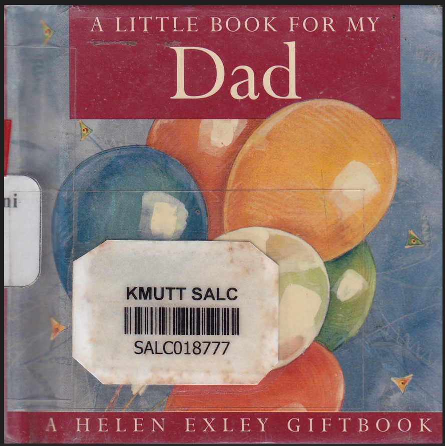 A Little Book For My Dad