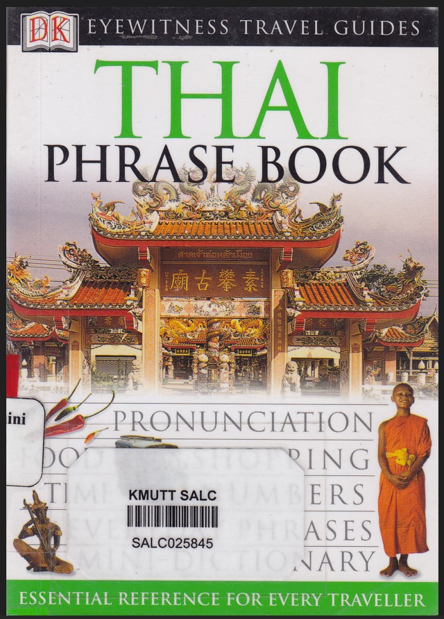 Thai Phrase Book : Eyewithness Travel Guides