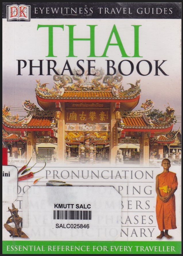 Thai Phrase Book : Eyewithness Travel Guides