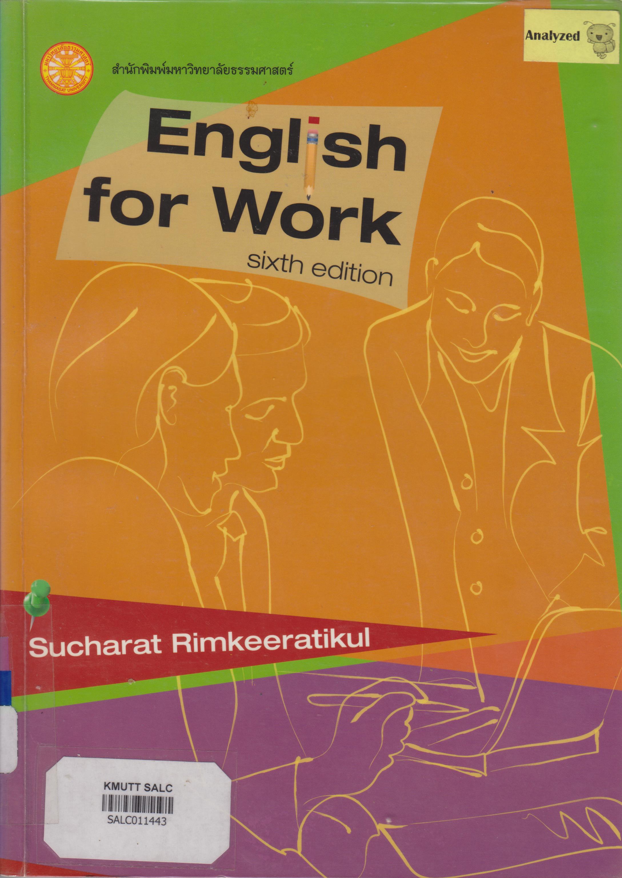 English for Work: Sixth Edition