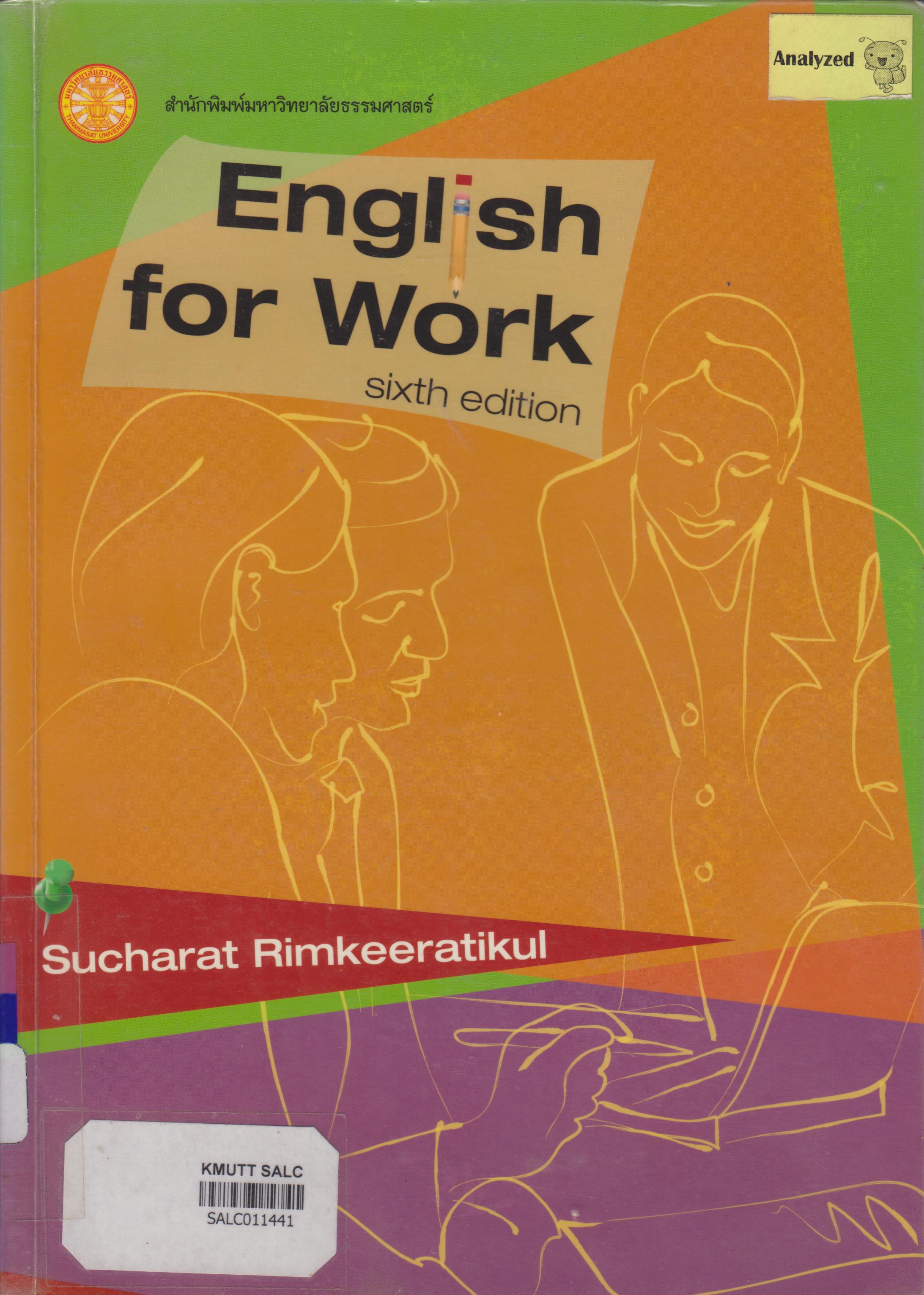 English for Work: Sixth Edition