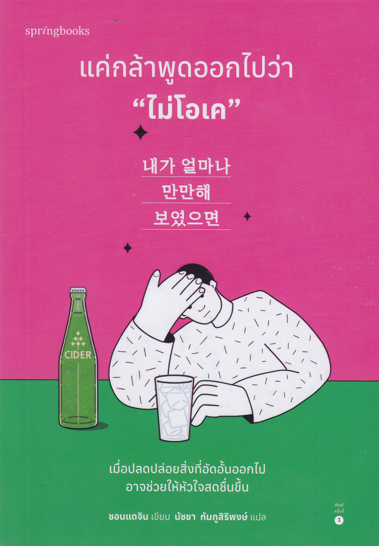 แค่กล้าพูดออกไปว่า "ไม่โอเค"