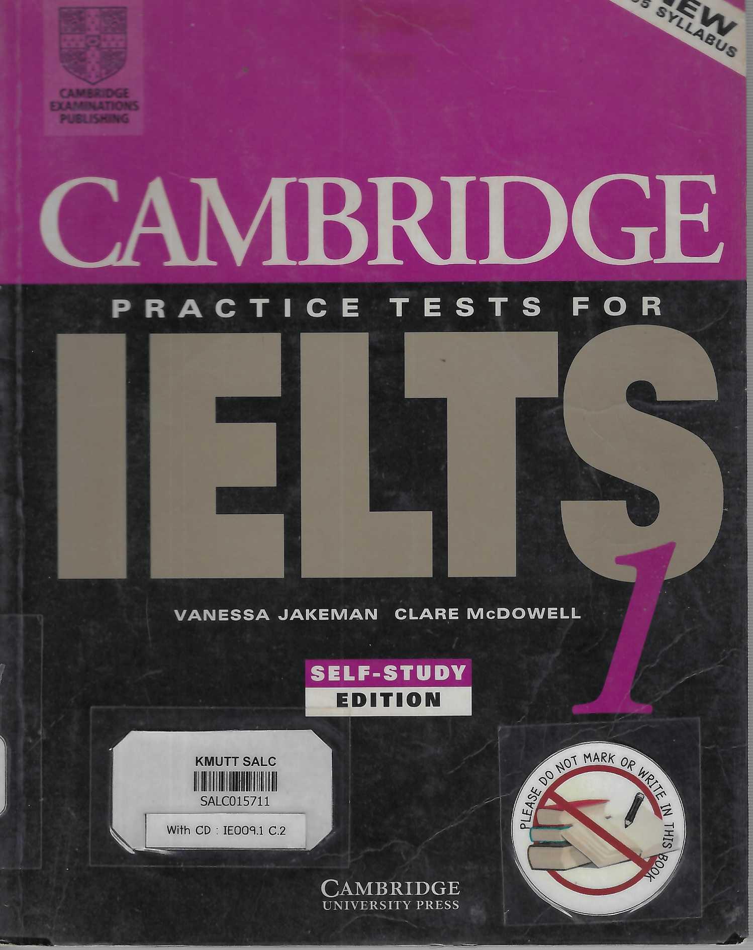 Cambridge Practice Tests for IELTS 1
