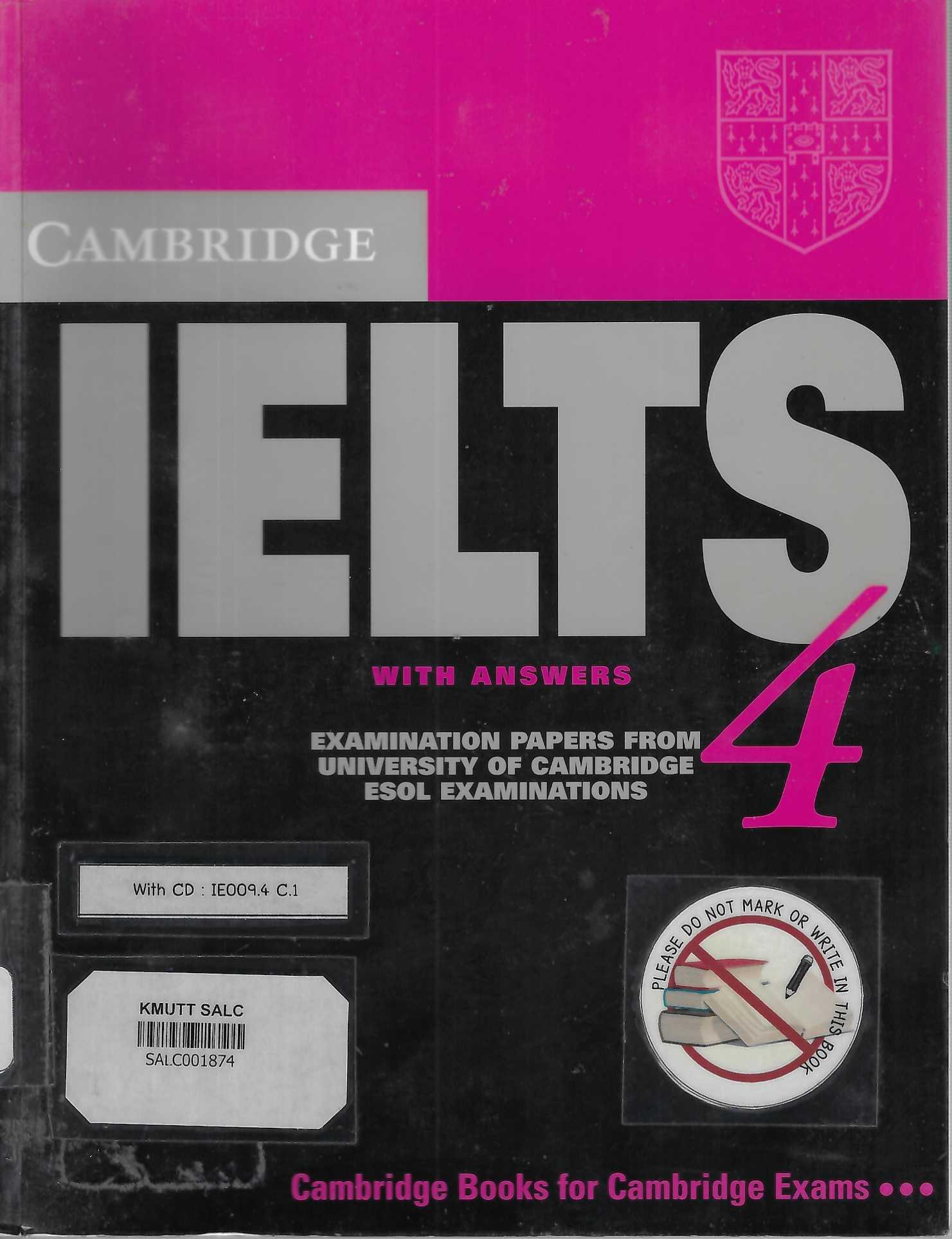Cambridge IELTS 4