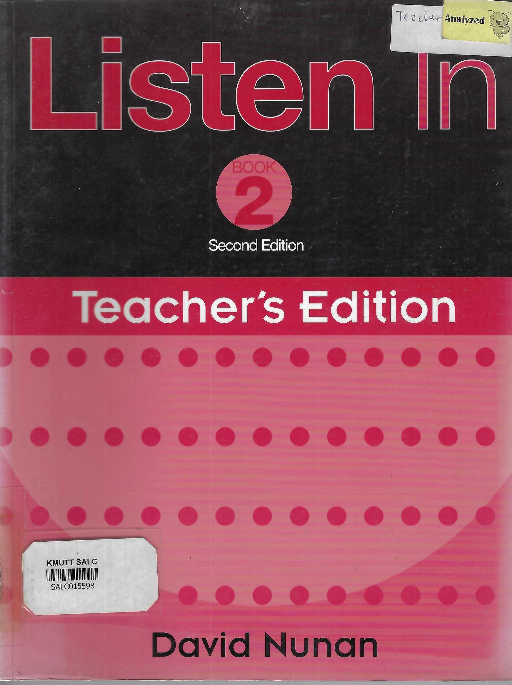 Listen In Book 2 Second Edition Teacher's Edition