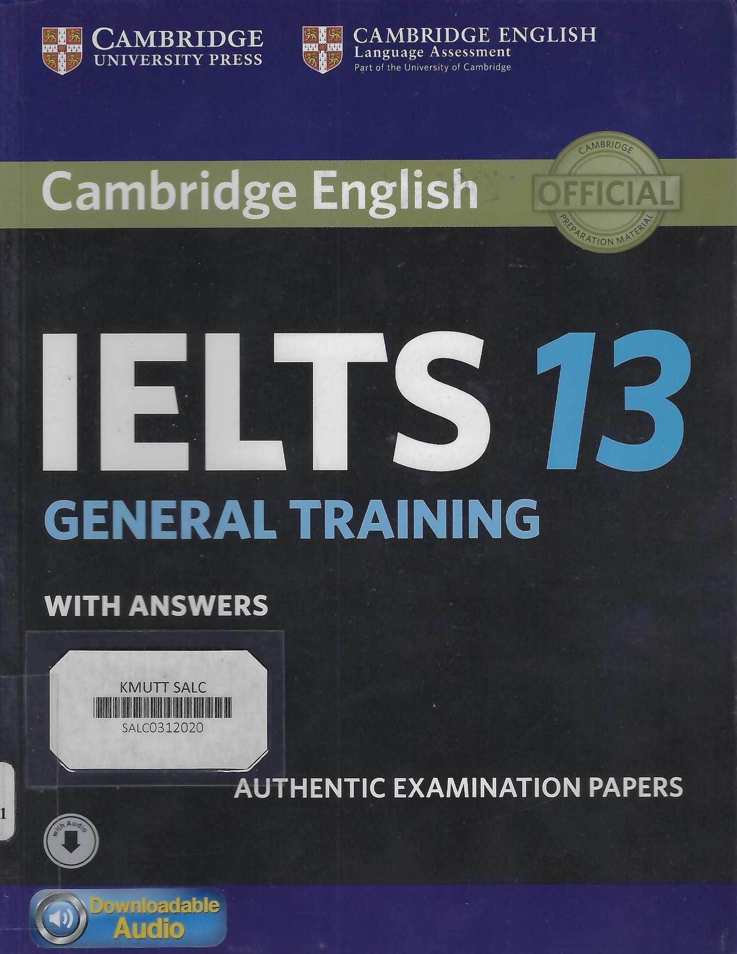 Cambridge IELTS 13 (General Training)