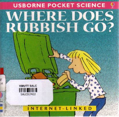 Where does rubbish go?:  Usborne Pocket Science